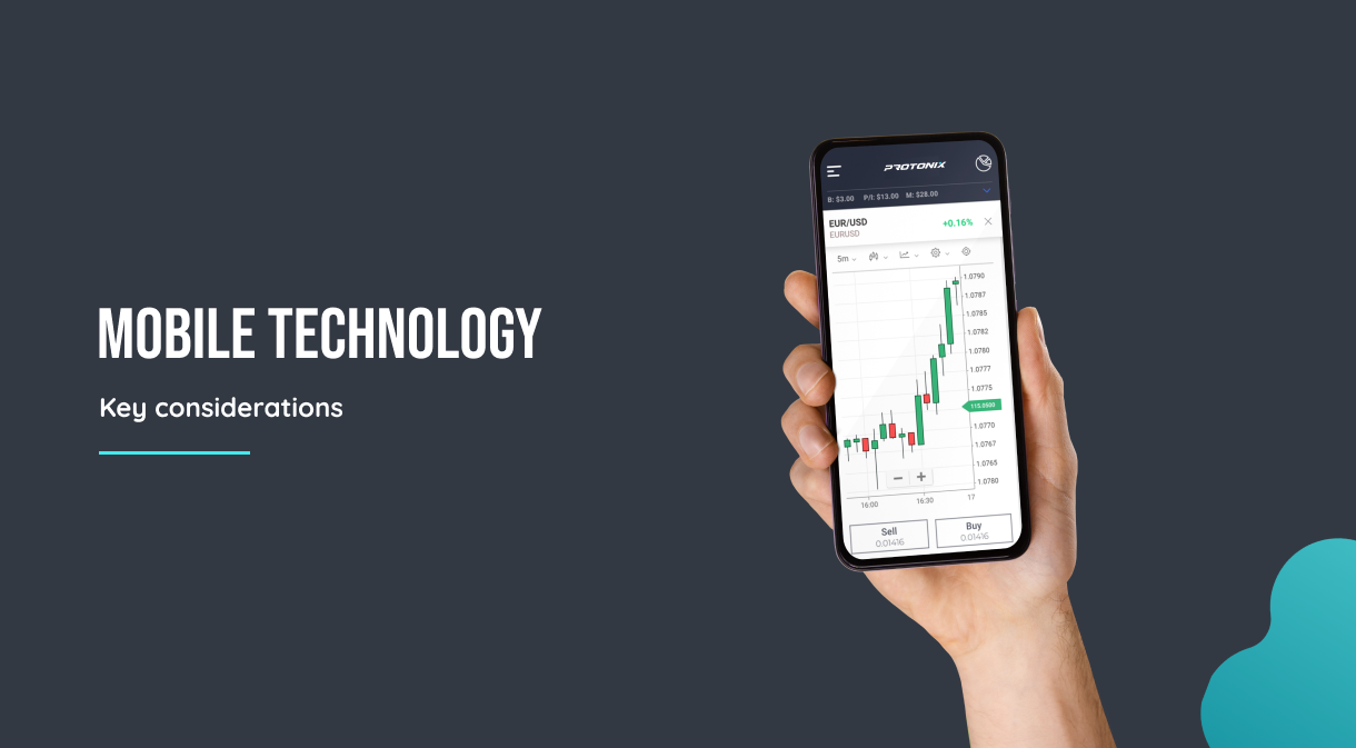 Mobile technology in forex trading